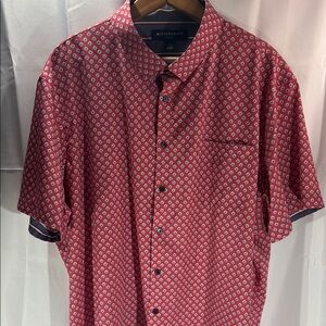 Mizzen+Main Red Casual Button Down Shirt